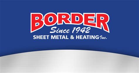 border sheet metal heating and cooling